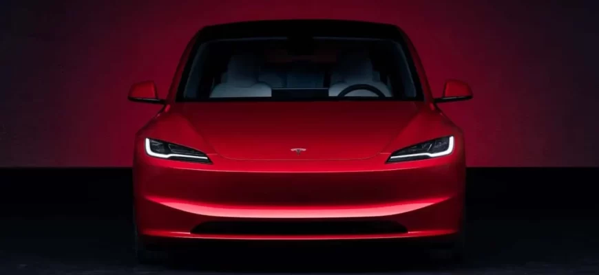Эволюция Tesla Model 3: Новый дизайн и передовые технологии