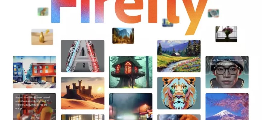 Adobe Firefly: Эволюция генерации изображений