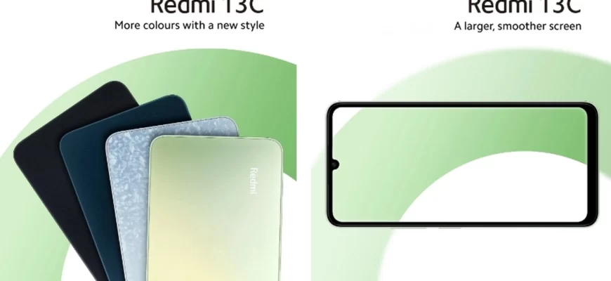 Новые подробности о смартфоне Redmi 13C